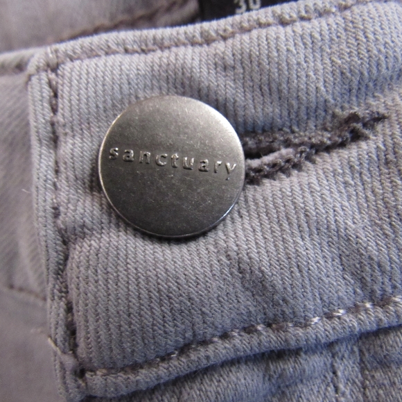 Sanctuary Denim 10/30 Social Ankle Skinny Standard Rise Used - Picture 3 of 8
